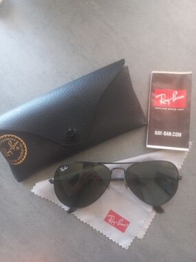 Ray-Ban Aviator Total Black Sunglasses